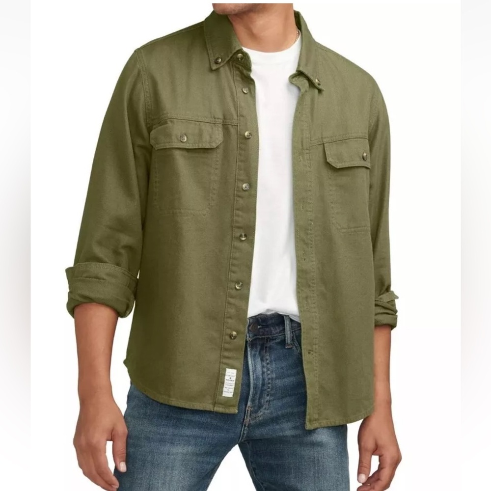 Lucky Brand Button Down Utility Shirt.